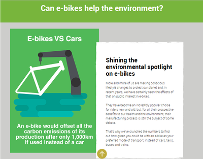 ¿Cómo pueden ayudar las bicicletas eléctricas al medio ambiente?